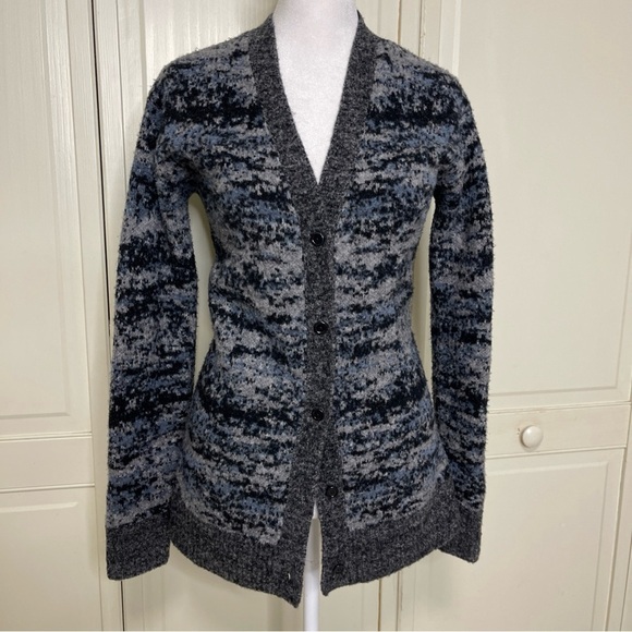 ATHLETA Women’s Westlake Texture Cardigan Sweater Grey Size XS Oversized Fits M - Picture 1 of 13